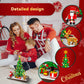 Eelexa Christmas Tree Building Block: Festive Figures Building Set with Santa Claus  586 PCS for 6+ Ages Kids  Boys  Girls  mature-themed