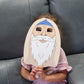 The Dreidel Company Passover Character Masks, Laminated Pesach Stick Puppets For Seder, 7 Masks Per Set (2 Sets)