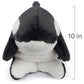 GUND Flynn Orca Whale Plush Stuffed Animal, 10” Black/White, High Quality Materials, Ages 1 and Up, Model 6067462