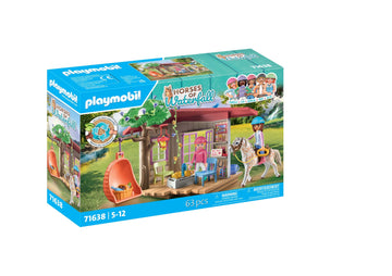 Playmobil 71638 Relaxation Area With Riders - Horses Of Waterfall - Includes Two Characters, A Horse And A Secret Corner For Sup