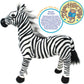 Tigerhart Zebenjo The Zebra - 16 Inch Stuffed Animal Plush