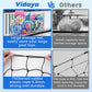 Vidoya Pool Storage Net, Pool Toy Net 71    X 47   , Elastic Mesh Net With 20 Hooks For Fence, Outdoor Pool Toy Storage For Nood