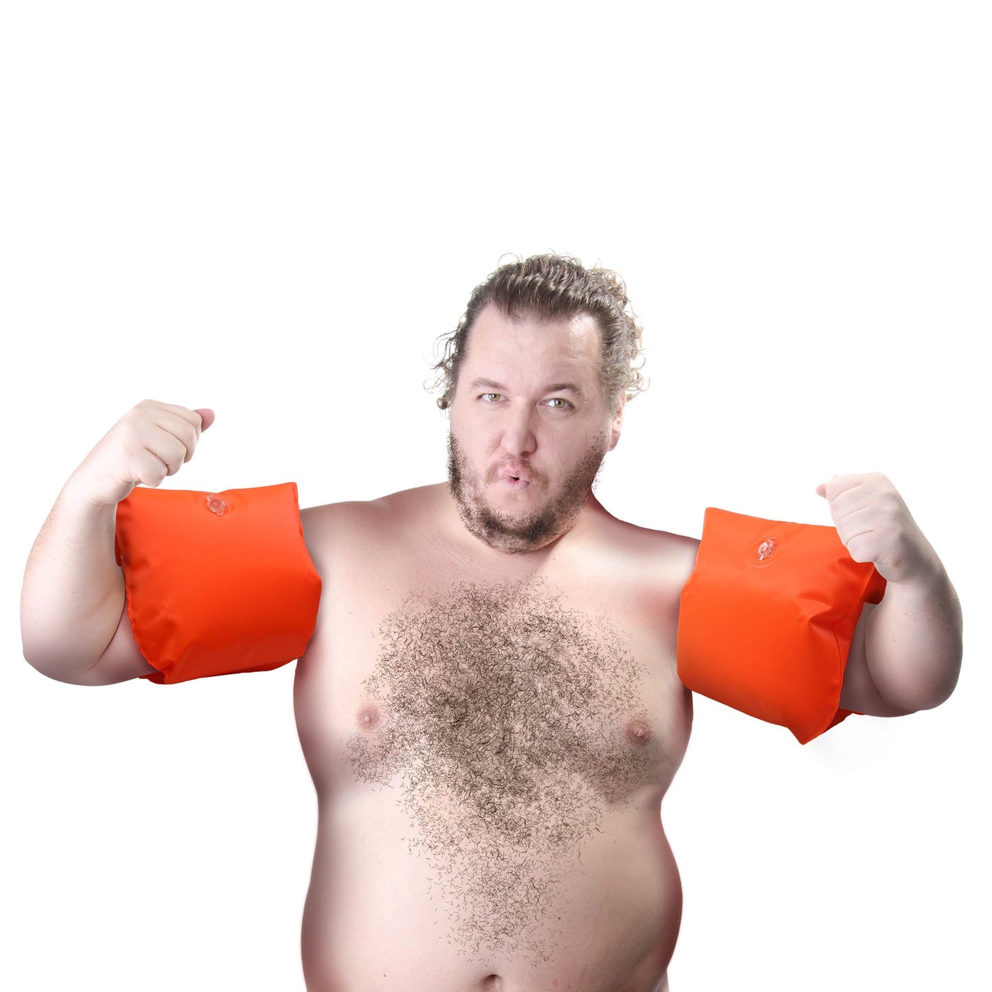 GoFloats mature-themed Water Wing Floaties - Own The Pool - Available in Multiple Designs (Novelty use only)