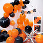 Fotiomrg 110Pcs Orange Balloon Garland Arch Kit, 18 12 10 5 Inch Orange Latex Balloons Different Sizes Pack For Birthday Graduat