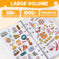 Reusable Sticker Book 100 Sheets Sticker Collecting Album Sticker Collection Accessories Activity Sticker Album For Collecting S