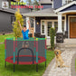 Toymate Kids Trampoline With Safety Enclosure Net - 5Ft Trampoline For Toddlers Indoor And Outdoor - Parent-Child Interactive Ga