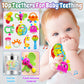 Baby Rattles 0-6 Months - 17 Pcs Baby Rattle Toys Set Infant Toys For 0-3 Months Baby Toys 3-6 Months Newborn Toys With Teething And Wrist Socks Rattle For 0 1 2 3 4 5 6 7 10 12 Month Babies Boy Girl