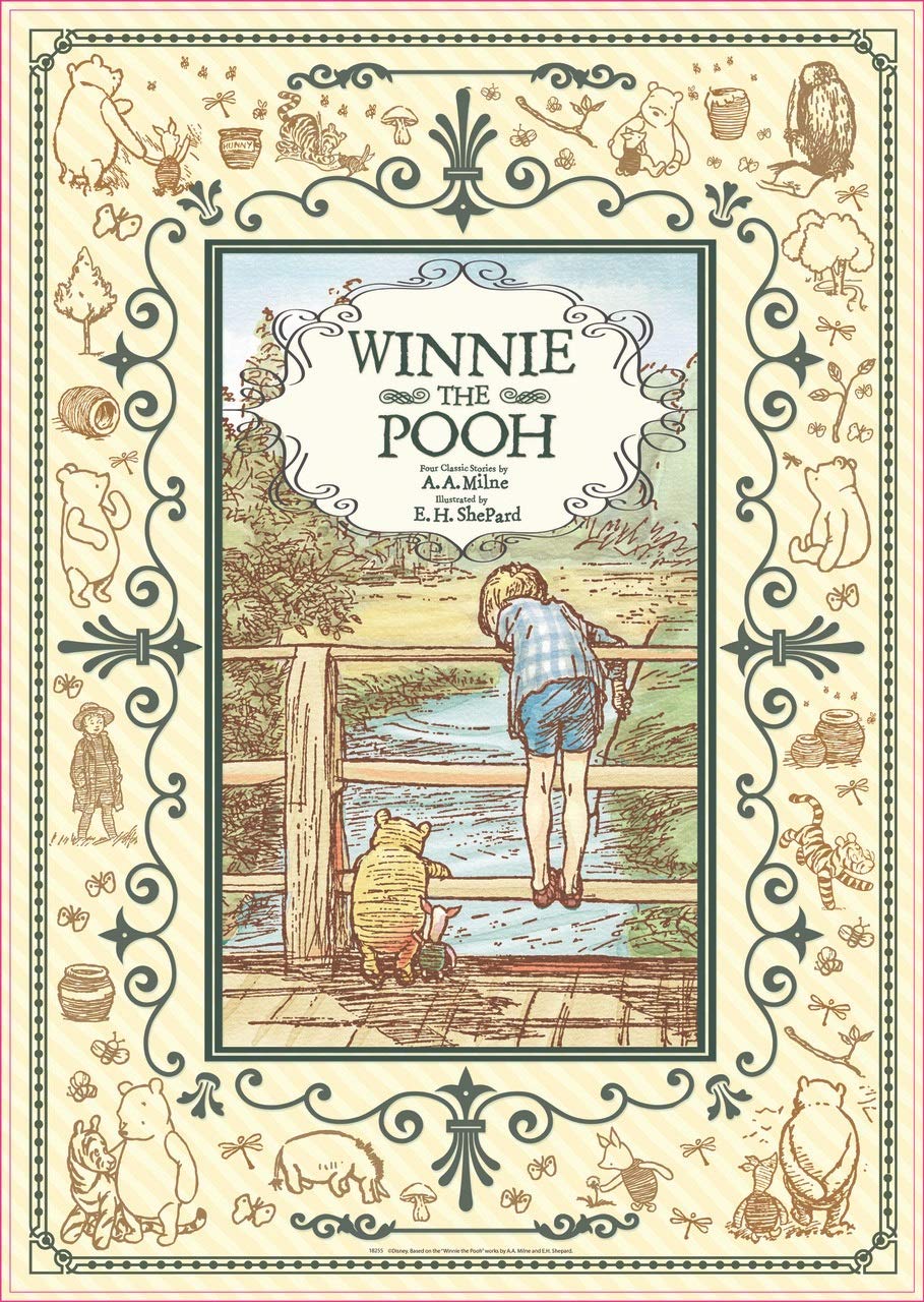 Educa Borr  S 18255 Winnie The Pooh-Poohsticks 1000 Piece Jigsaw Puzzle, Multi