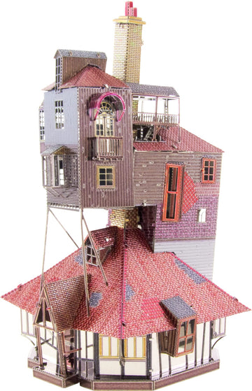 Metal Earth Fascinations Harry Potter Burrow In Color 3D Metal Model Kit