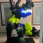 7 Balloon, Black Number Balloon 40 Inch, Black Party Decorations, 7Th Balloon Number, Black Seven Birthday Decorations, Number 7