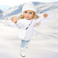 Gift Boutique - 18 Inch Girl Doll With Clothes Set In Gift Box, Fashion Doll With Beautiful Long Blond Hair Blue Eyes With 2 Outfits, Boots And Accessories Princess Doll For Girls And Kids