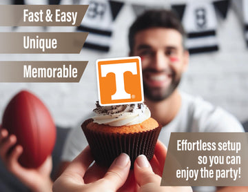 Tennessee Party Supplies (42 Pieces) For University Of Tennessee Graduation, Tailgating And Birthday Party Decorations With Tenn