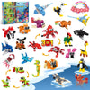 Party Favors For Boys Girls Ages 6 8 10 12, 22 Pack Animals Building Block Toy Stocking Stuffers Classroom Prizes Goodie Bags Bu