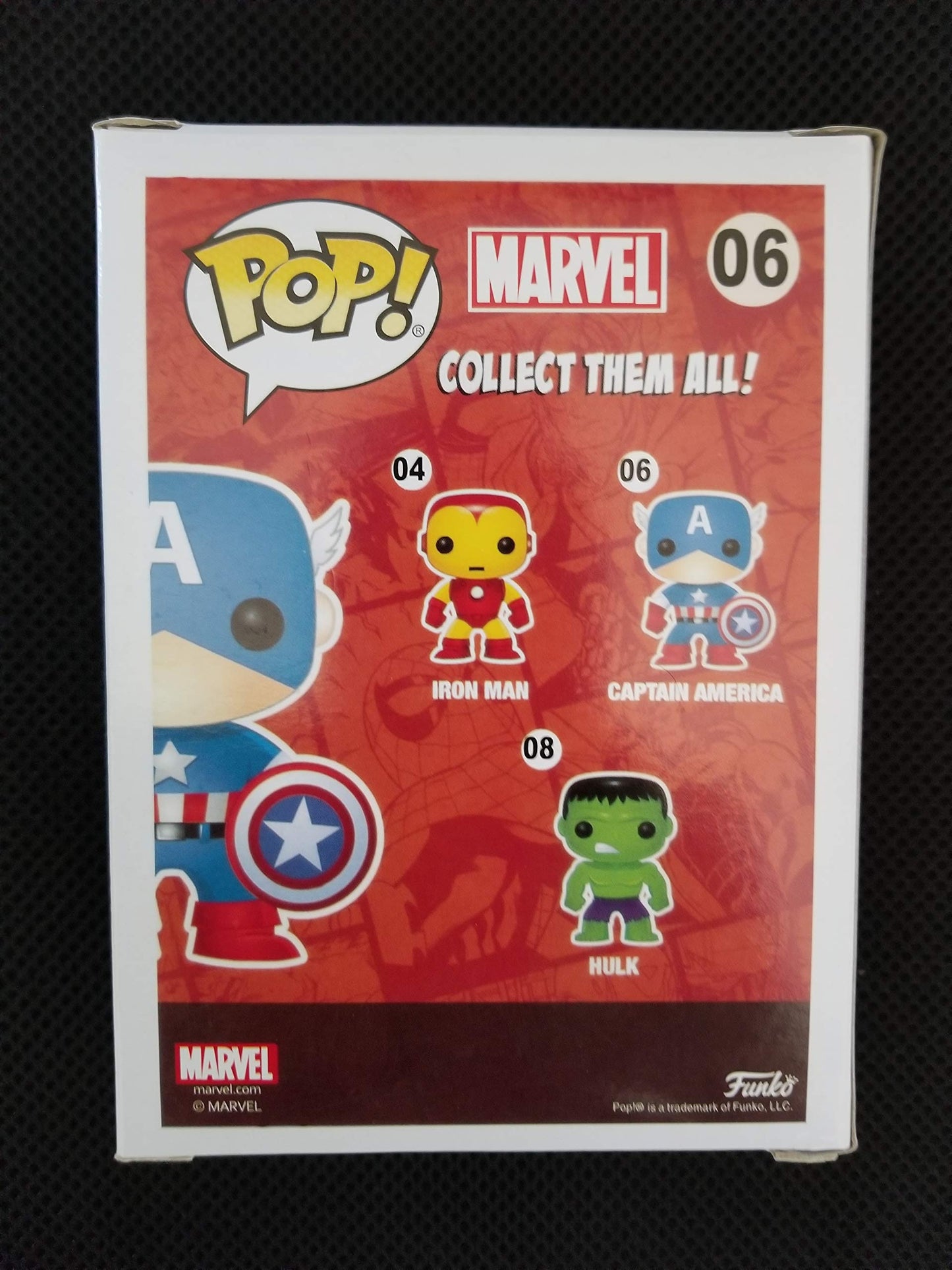 Funko POP! Captain America Bucky Barnes #06 - 3.75 Black & Blue - 2017 Summer Convention Exclusive Collectible Figure