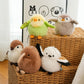 Adorlynetty Penguin Stuffed Animal Penguin Doll Plush Toy Holder Bag Pendant Party Favor Gifts Toys For Boys Girls Kids
