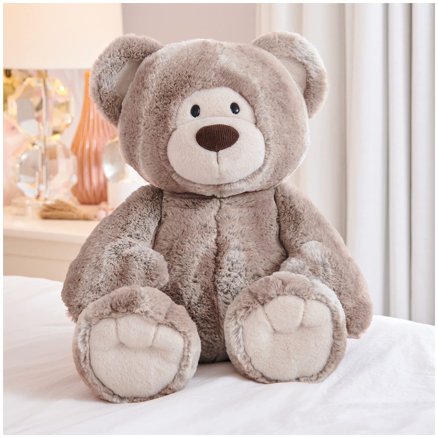 GUND Mukki Teddy Bear  enhanced Stuffed Animal for Ages 1 and Up  Brown/Cream  16