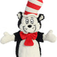 Aurora® Whimsical Dr. Seuss™ Cat In The Hat Hand Puppet Stuffed Animal - Magical Storytelling - Literary Inspiration - Multicolor 14 Inches
