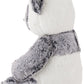 Aurora Snuggly Sweet & Softer Ping Panda Stuffed Animal - 12" White Polyester Comforting Companion, Model 03393