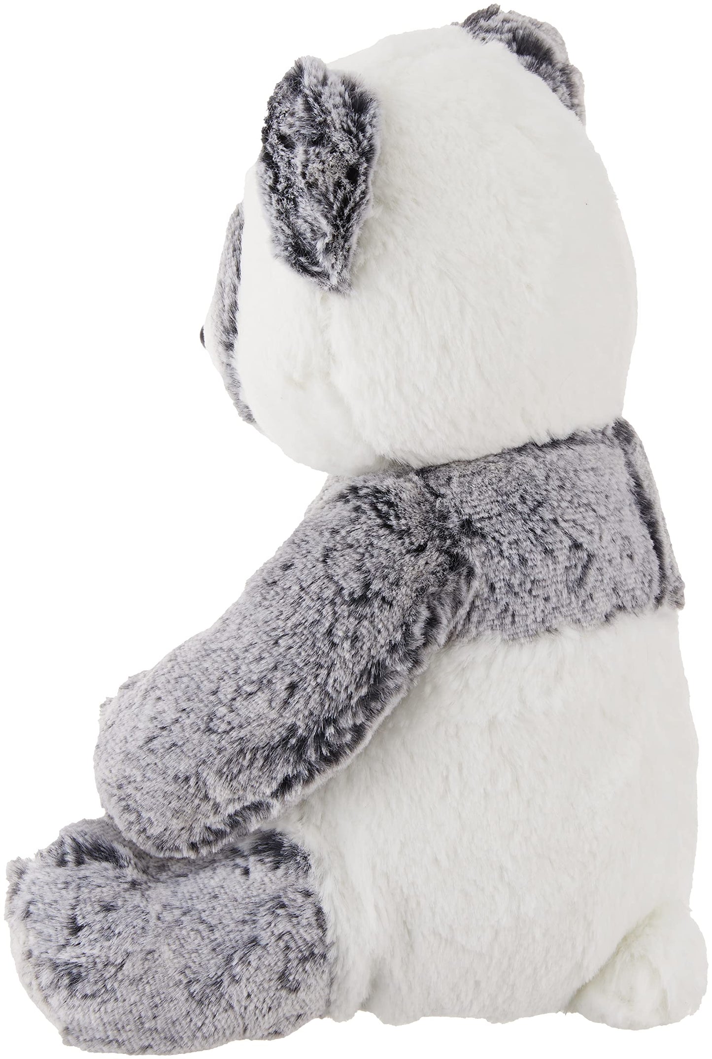 Aurora Snuggly Sweet & Softer Ping Panda Stuffed Animal - 12" White Polyester Comforting Companion, Model 03393