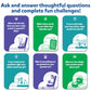 Skillmatics Card Game - Train of Thought, Educational Family Game for Kids & Adults, Multicolor, Model SKILL587TOTN