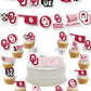 Oklahoma Sooners Party Supplies (42 Pieces) For University Of Oklahoma Graduation, Tailgating And Birthday Party Decorations Wit