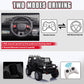 Tobbi 12V Kids Ride On Car, Electric Vehicles Jeep Car With Remote Control, Music, Mp3 Player, Lighting, Black