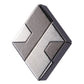Bepuzzled | Diamond Hanayama Metal Brainteaser Puzzle Mensa Rated Level 1, For Ages 12 And Up
