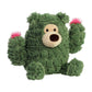 Aurora® Cactus Bear™ Stuffed Animal - Green 7.5" - Polyester - Whimsical Cactus Kingdom™ Design - Comforting Cuddles