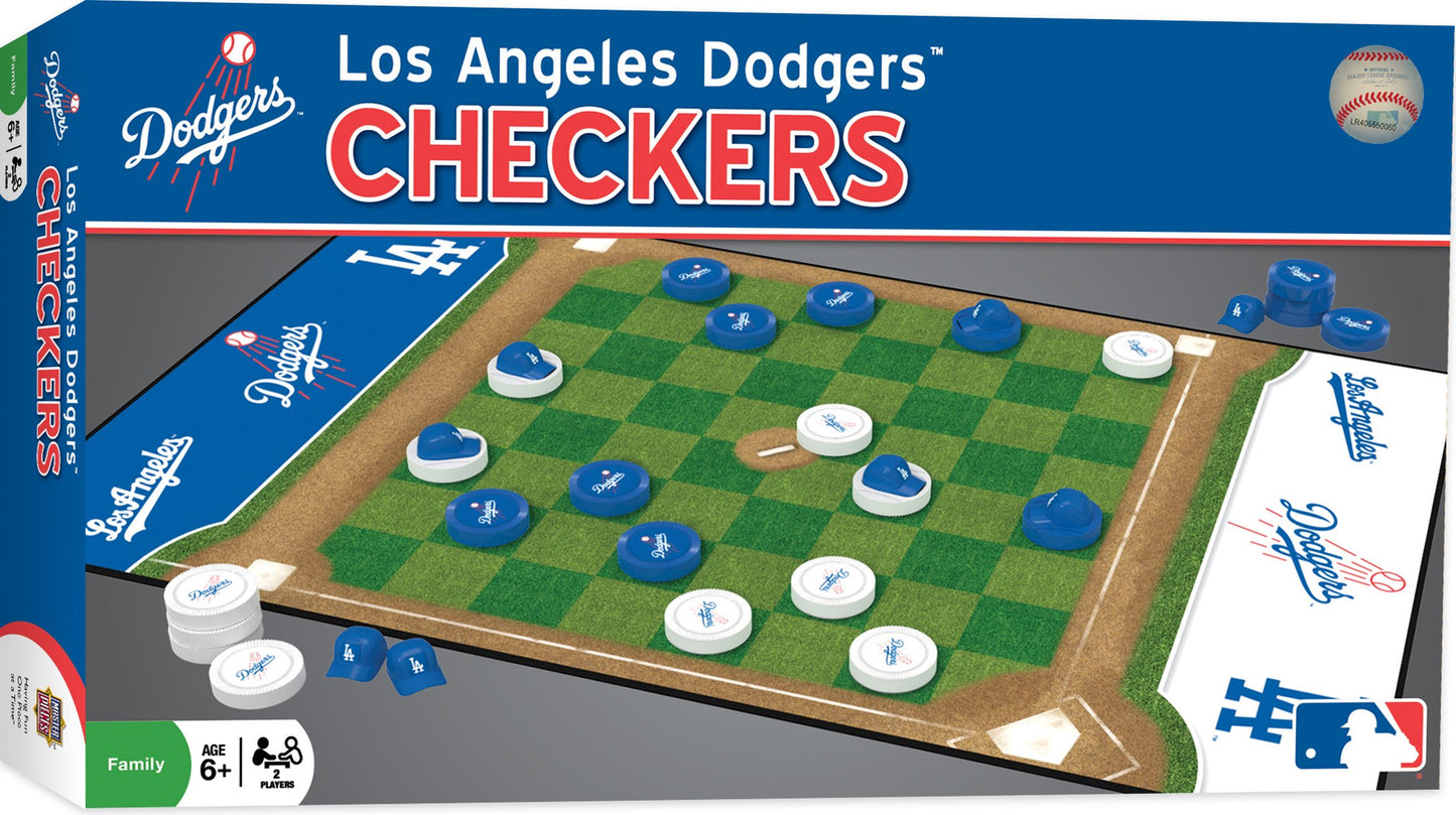 Los Angeles Dodgers Checkers