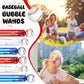 Hollowfly 24 Pcs Baseball Bubble Wands Baseball Party Favors Birthday Bubble Wand Bulk Baseball Themed Party Decorations For Out