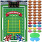 Hooqict Pin The Football On The Goalpost Football Party Games For Kids Game Day Party Supplies Boys Sports Theme Birthday Party Decorations, Large Pin The Games Poster With 36 Rugby Stickers
