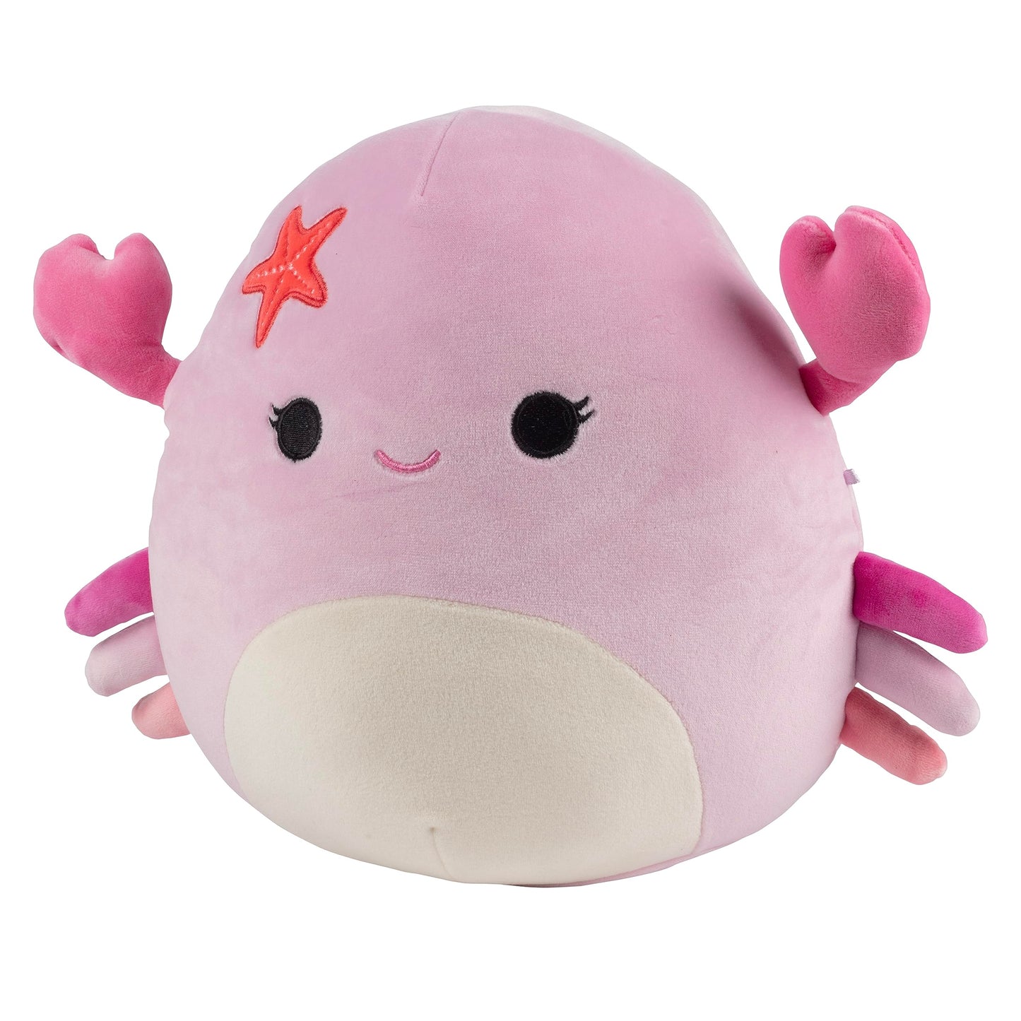 Squishmallows Original 10-Inch Cailey Pink Easter Crab Plush Toy - Soft Squishy Stuffed Animal for Kids, Girls & Boys - Model SQCR04646
