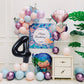 Smlpuame 40 Inch Number Balloon 0-9 Black Large Number 4 Balloons,Digital Balloons For Birthday Party Celebration Decorations Su