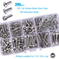 Lordhardware 205Pcs Rc Crawler Car Screw Tool Kit Diy Accessories Parts For 1/10 1/8 Rc Car Truck