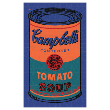 Galison Mudpuppy Andy Warhol Soup Can Orange Jigsaw Puzzle (300 Piece) Packaged In Soup Can Metal Can, Model:9780735353879
