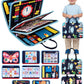Busy Board for 1 Year Old, Busy Book for Toddlers 1-3, Montessori Toys for 1 Year Old, Educational Sensory Activities, Learning 