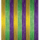 1-Ply FR Gleam N Curtain (gold, green, purple) Party Accessory (1 count) (1/Pkg)