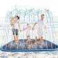 Lewtemi 8 Ft Giant Non Slip Splash Pad 96'' For Adult And Dog, Thicken Sprinkler Pool Outdoor Fountaintoy Mat For Pet Dog(Square