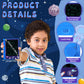 Nezyo 24 Pack Space Party Favors, 4.6 Mini LCD Writing Tablet for Kids, Space Checked Board Drawing Tablet Erasable Reusable E
