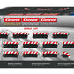 Carrera 20020580 Outside Shoulder High Banked Curve 4/15° (12), End Piece (2) Slot Car Accessory