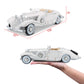 Maisto Plastic 1:18 Scale 1936 M-B 500 K Type Specialroadster Diecast Vehicle , White