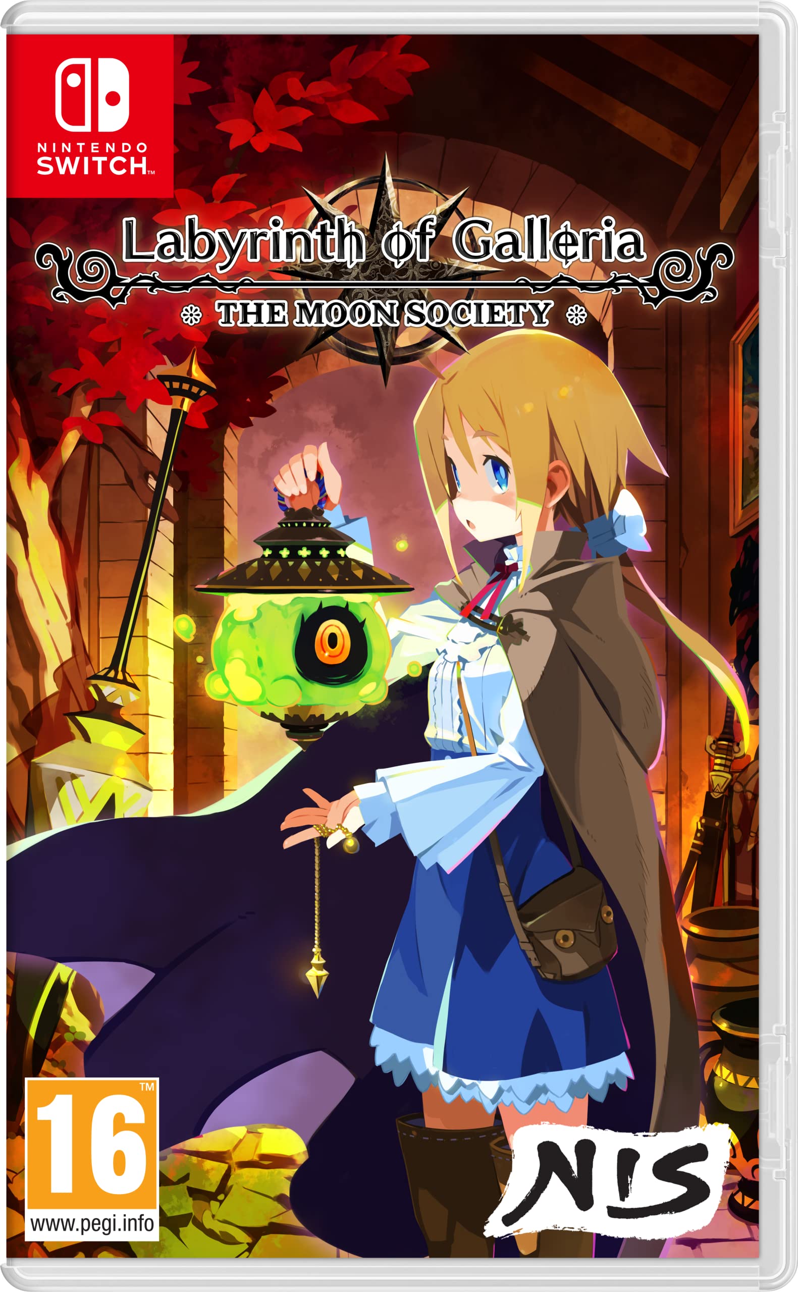 Labyrinth of Galleria: The Moon Society - Standard Edition (Nintendo Switch) (Non-US Version)