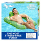 AQUA Zero Gravity Pool Chair Lounge  Inflatable Chair  mature-themed Float  Heavy Duty  Lime Green