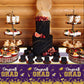 Chiazllta Set Of 3 Graduation Tablecloths Class Of 2024 Congrats Grad Purple Graduation Party Tablecover Decorations Party Suppl