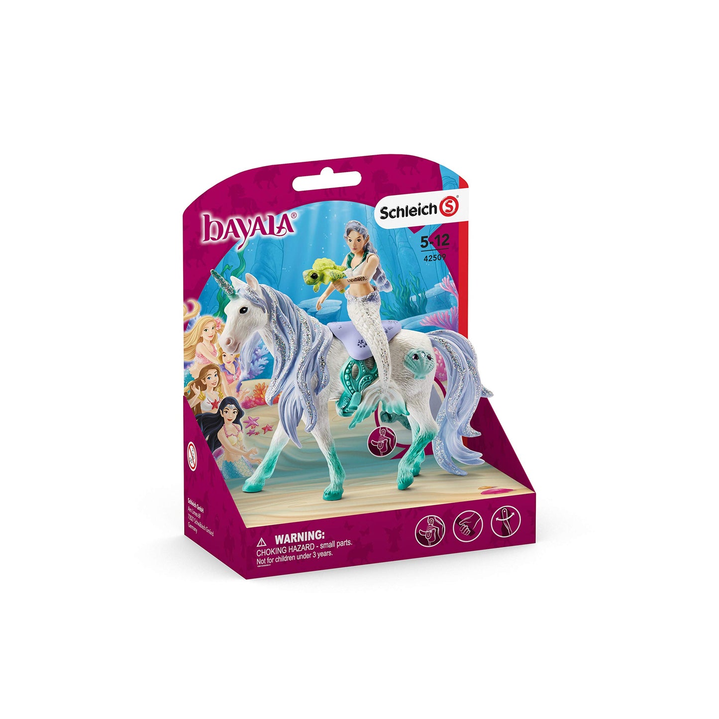 Schleich Bayala, Mermaid Unicorn Toys For Girls And Boys, Mermaid Doll Riding On Sea Unicorn, Ages 5+