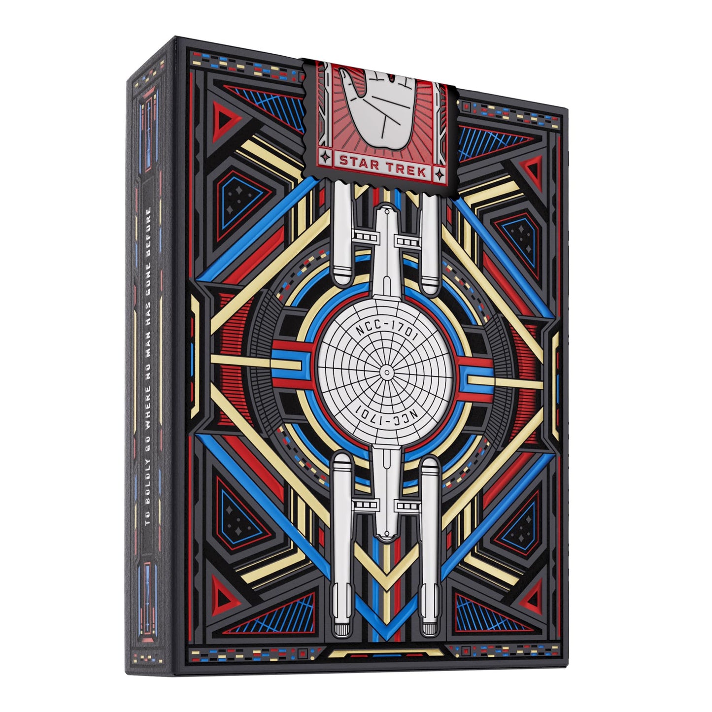 theory11 Star Trek Dark enhanced Playing Cards  game-style Size Standard Index  elegant Playing Cards