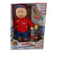 Caillou Trilingual Interactive Talking Doll - English, French & Spanish, 15" Plastic, Model ID03010, Color: Caillou