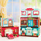 Li'l Woodzeez Nursery Playset with 2 Posable Dolls & Storybook, Small Plastic Dollhouse for Kids 3 Years +, Model WZ6821SZ