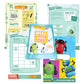 Mukikim Tracerbot Set (2 Robot Set) – Mini Inductive Robot That Follows The Black Line You Draw. Fun, Educational, And Interactive Stem Toy! Includes Trail Map, Dry Erase Board, And Playbook