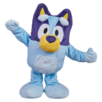 Bluey Dance and Play 14 Animated Plush with Phrases and Songs
